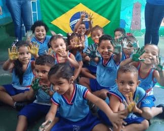 Foto de alunos do Josival Penha