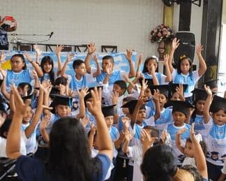 Foto de alunos do Josival Penha