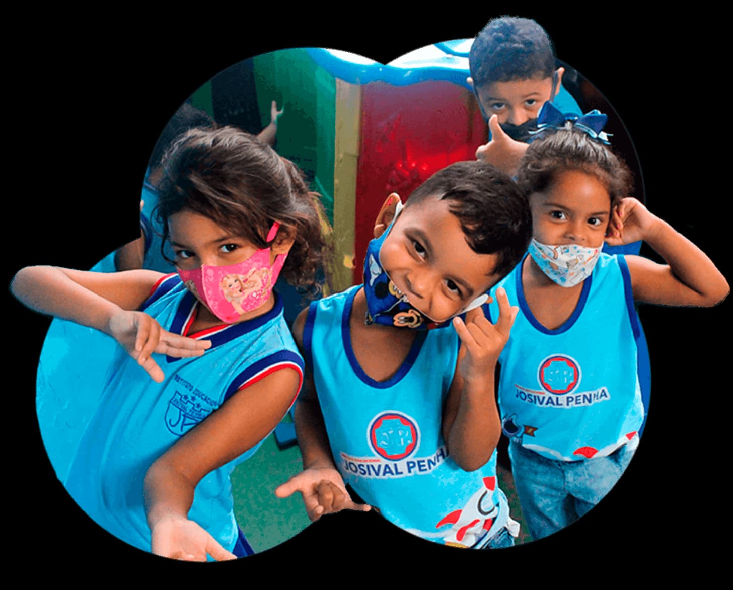 Foto de alunos do Josival Penha